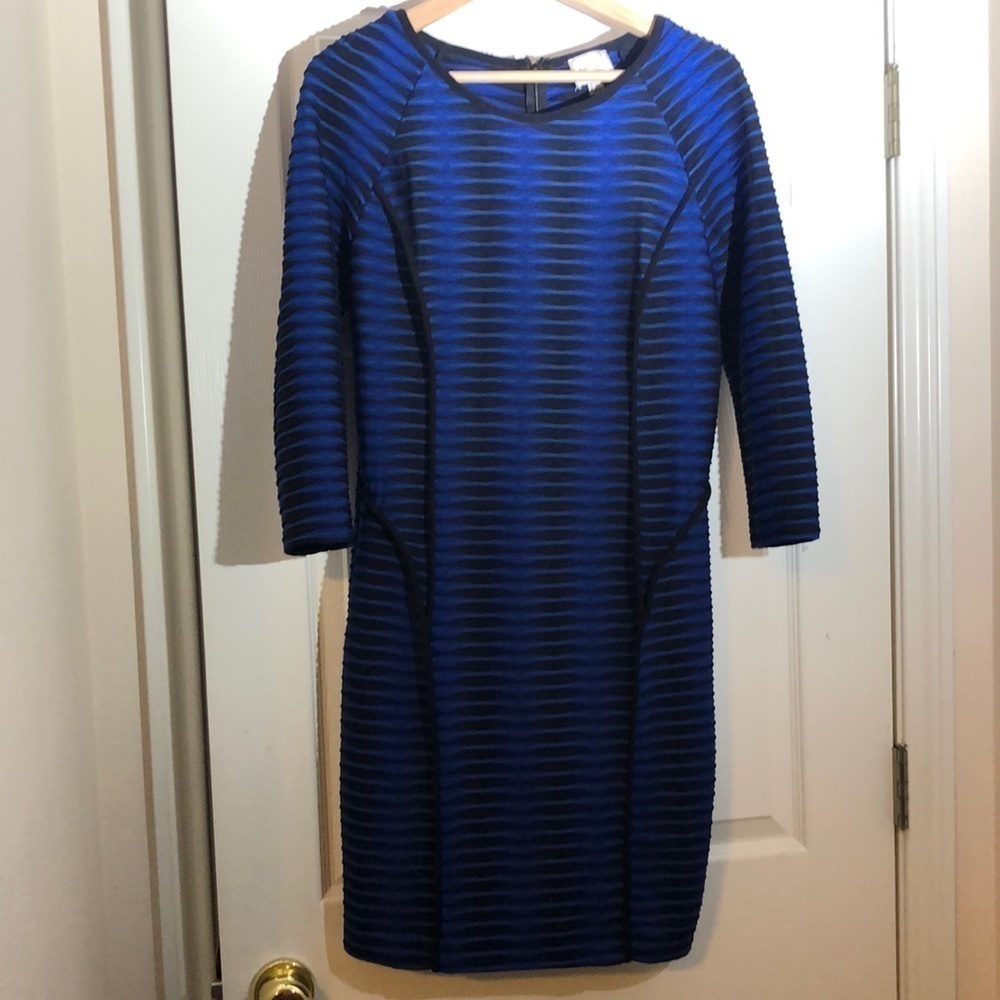 Beige by ECI Fitted Dress Size 10